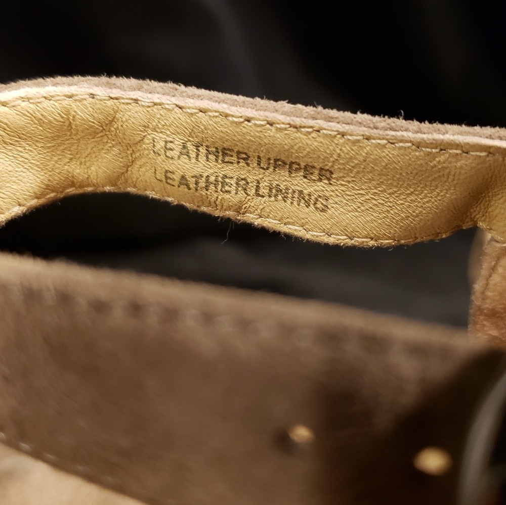 Via Spiga Suede Platform Heeled Sandals - Picture 6 of 8